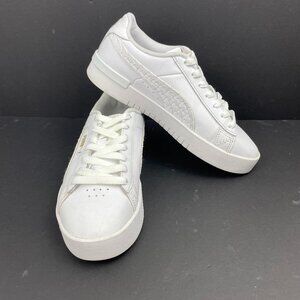 Puma Women’s Sneakers White 391738-01 Leather Casual Shoes Size 8